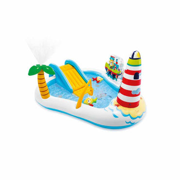 INTEX Fishing Fun Pool For Kids 7ft 2in x 6ft 2in x 3ft 3in (5in Depth)